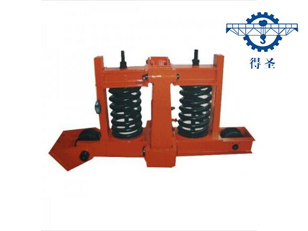 简略单纯型弹簧式夹轨器